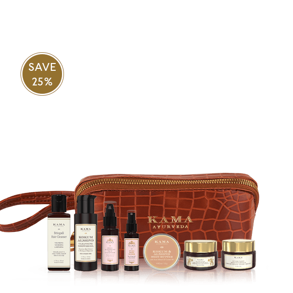 Show details for Kama Ayurveda Jet Set Glow Travel Kit Picture of Kama Ayurveda Jet Set Glow Travel Kit