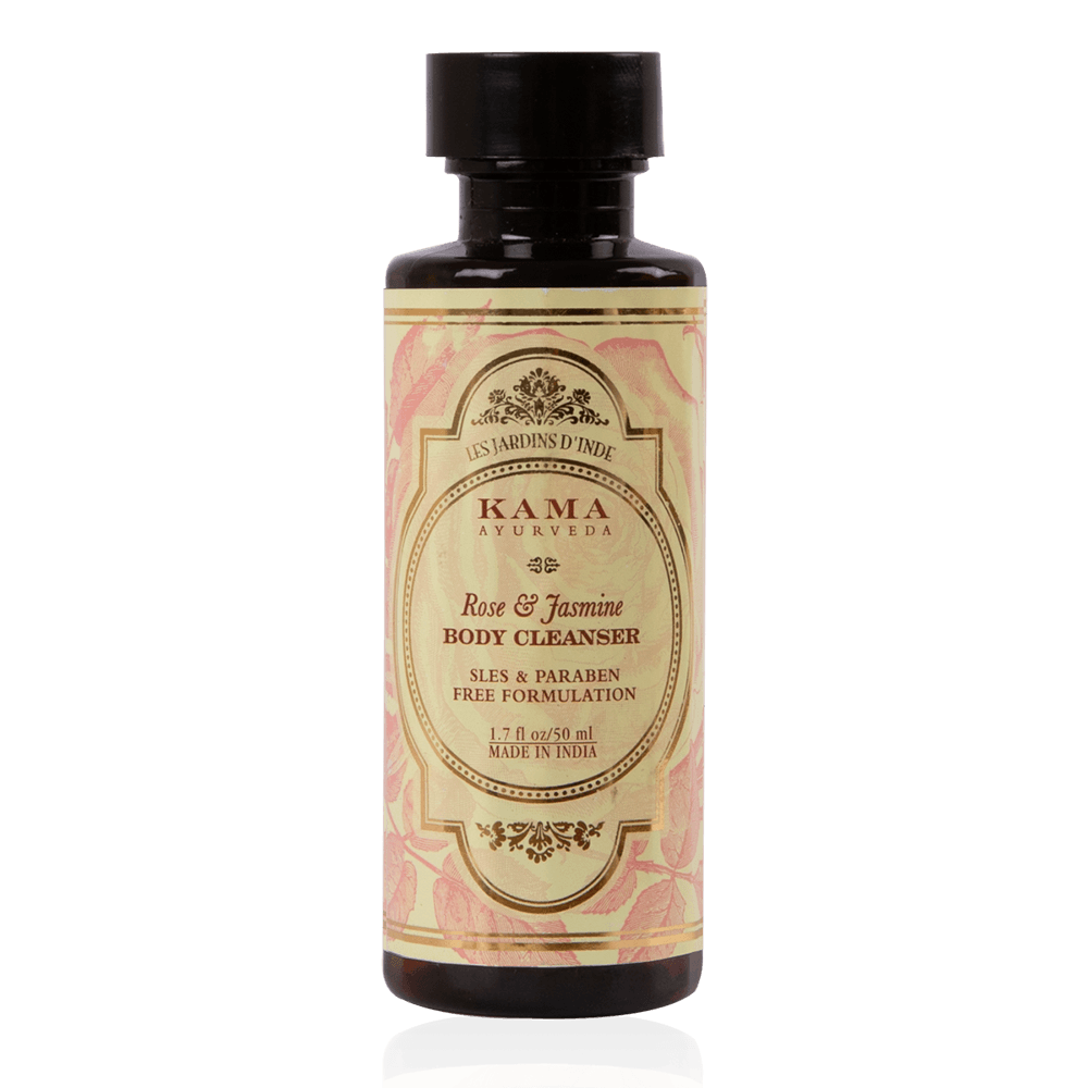 Picture of Kama Ayurveda Rose and Jasmine Body Cleanser 1.7 FL Oz - 50 ml