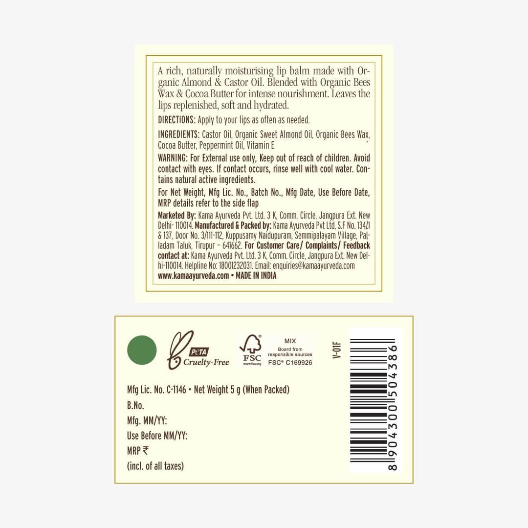 Picture of Kama Ayurveda Mint Lip Care 0.17 Oz - 5 grams
