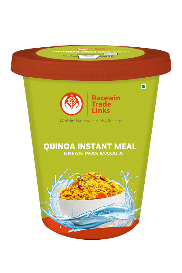 Picture of Racewin Quinoa Instant Meal Green Peas Masala - 70 Grams