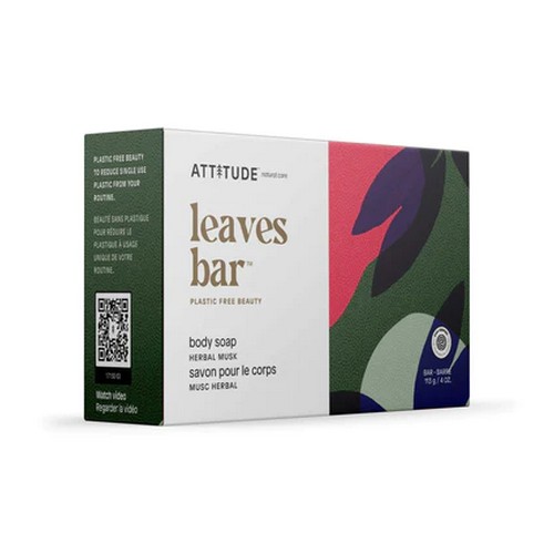 Picture of Leaves Bar Body Soap Herbal Musk