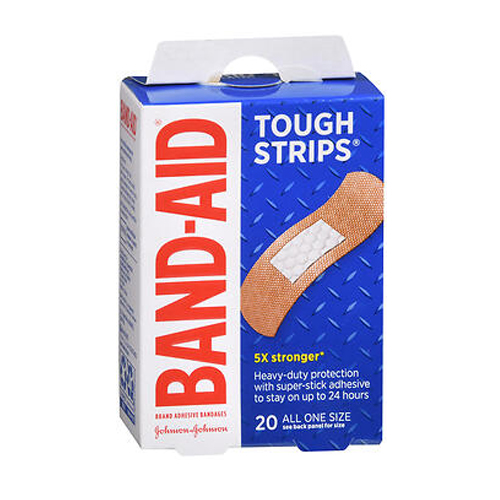 Picture of Band-Aid Tough-Strips Bandages All One Size