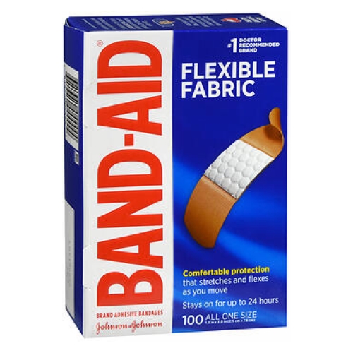 Picture of Band-Aid Flexible Fabric Adhesive Bandages All One Size