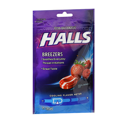 Picture of Halls Fruit Breezers Throat Drops
