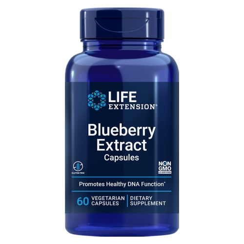 Picture of Life Extension Blueberry Extract Capsules - 60 Veg Capsules 