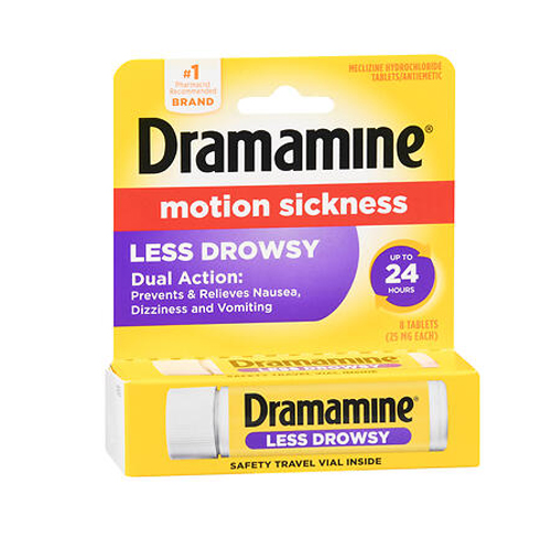 Picture of Dramamine Tablets Less Drowsy Formula