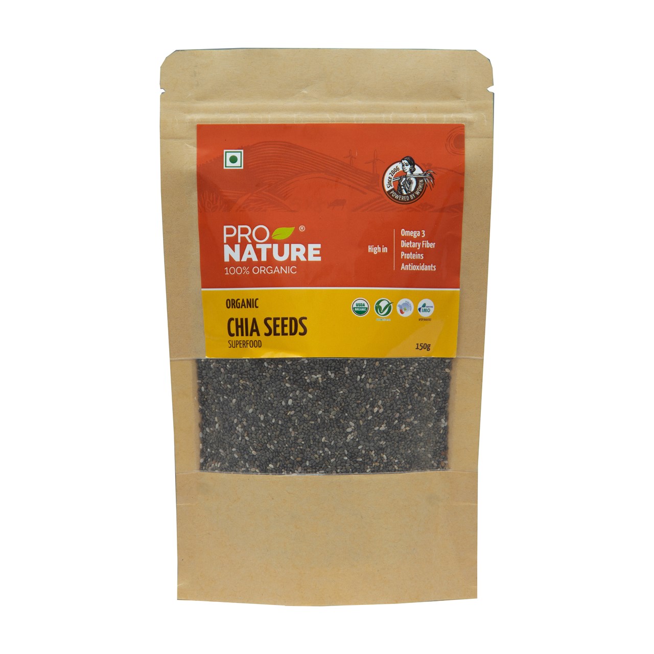 Picture of Pro Nature 100% Organic Chia Seeds 150g