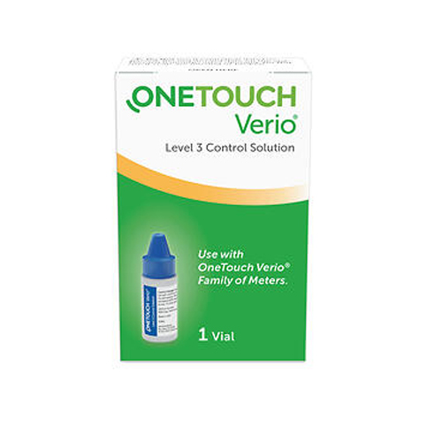 Picture of Onetouch Verio Level 3 (Mid) Control Solution Vial