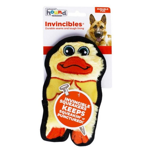 Picture of Outward Hound Stuffingless Squeaky Plush Duck Dog Toy