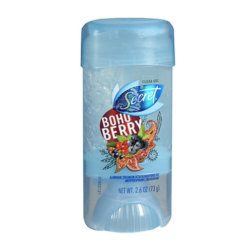 Picture of Secret Scent Expressions Antiperspirant - Deodorant Clear Gel Boho Berry