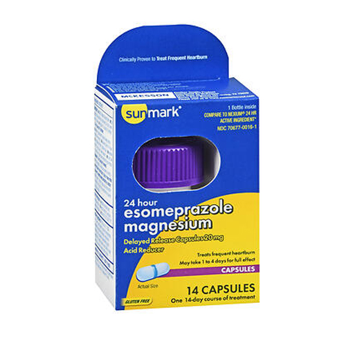 Picture of Sunmark 24 Hour Esomeprazole Magnesium Acid Reducer