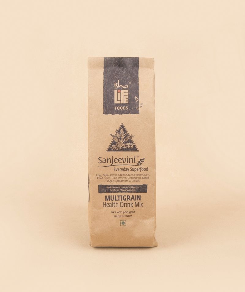 Show details for Isha Life Sanjeevini Multigrain Health Drink Mix - 500 GM Picture of Isha Life Sanjeevini Multigrain Health Drink Mix - 500 GM