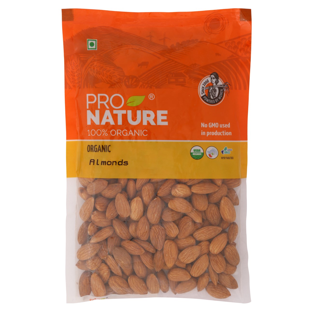 Picture of Pro Nature 100% Organic Almonds 250 g