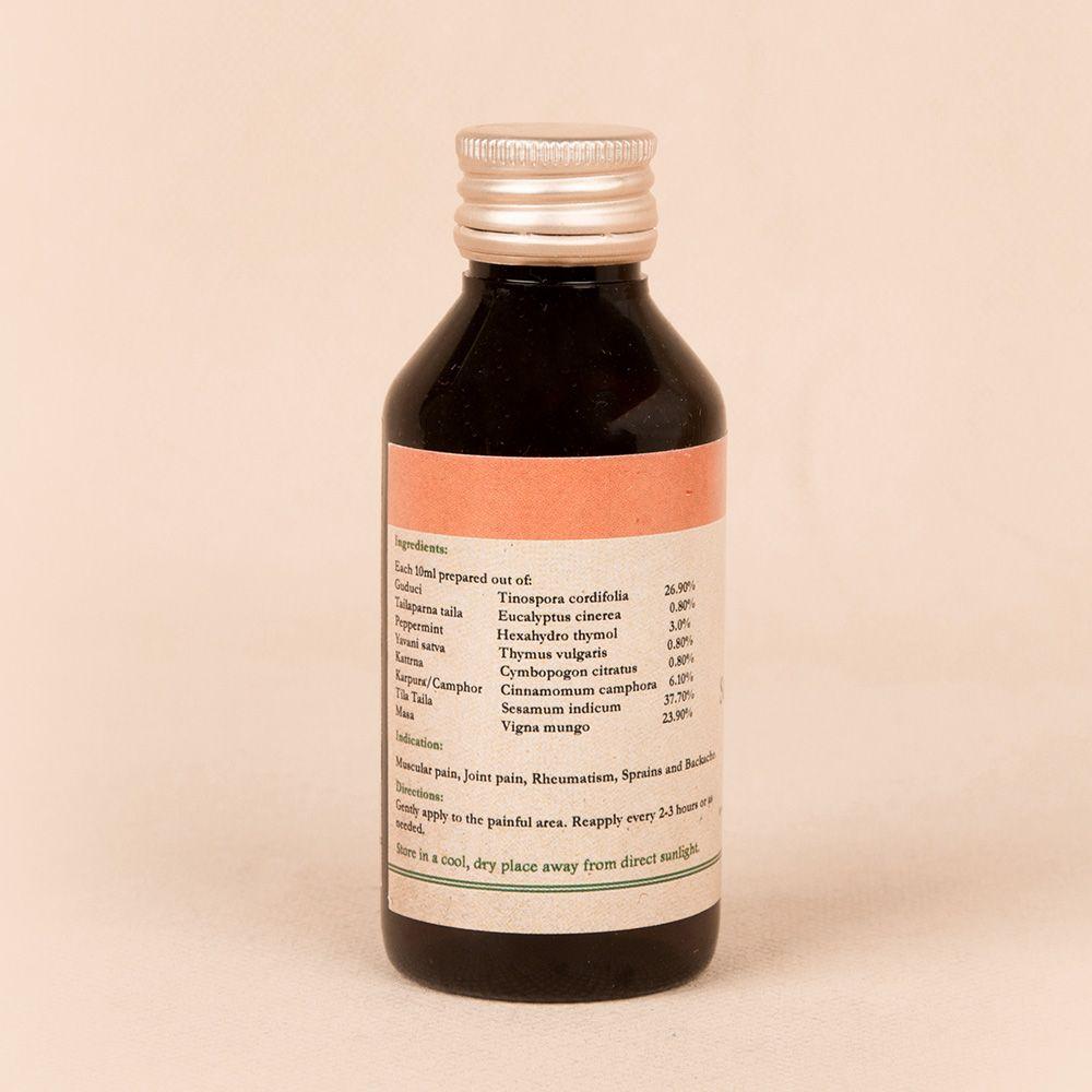 Picture of Isha Life Sanjeevini pain reliever oil. 100% Natural. Highly potent ancient formulation. No mineral oil or preservatives - (100ml)