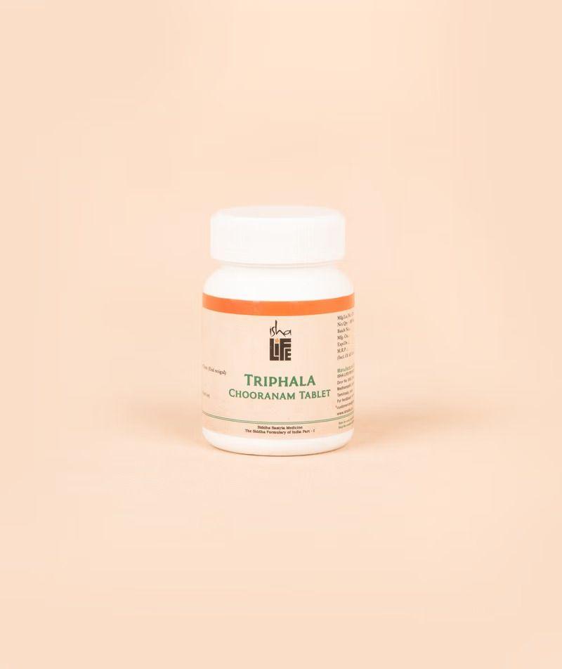 Show details for Isha Life Triphala Chooranam Tablet, 100 pcs Picture of Isha Life Triphala Chooranam Tablet, 100 pcs