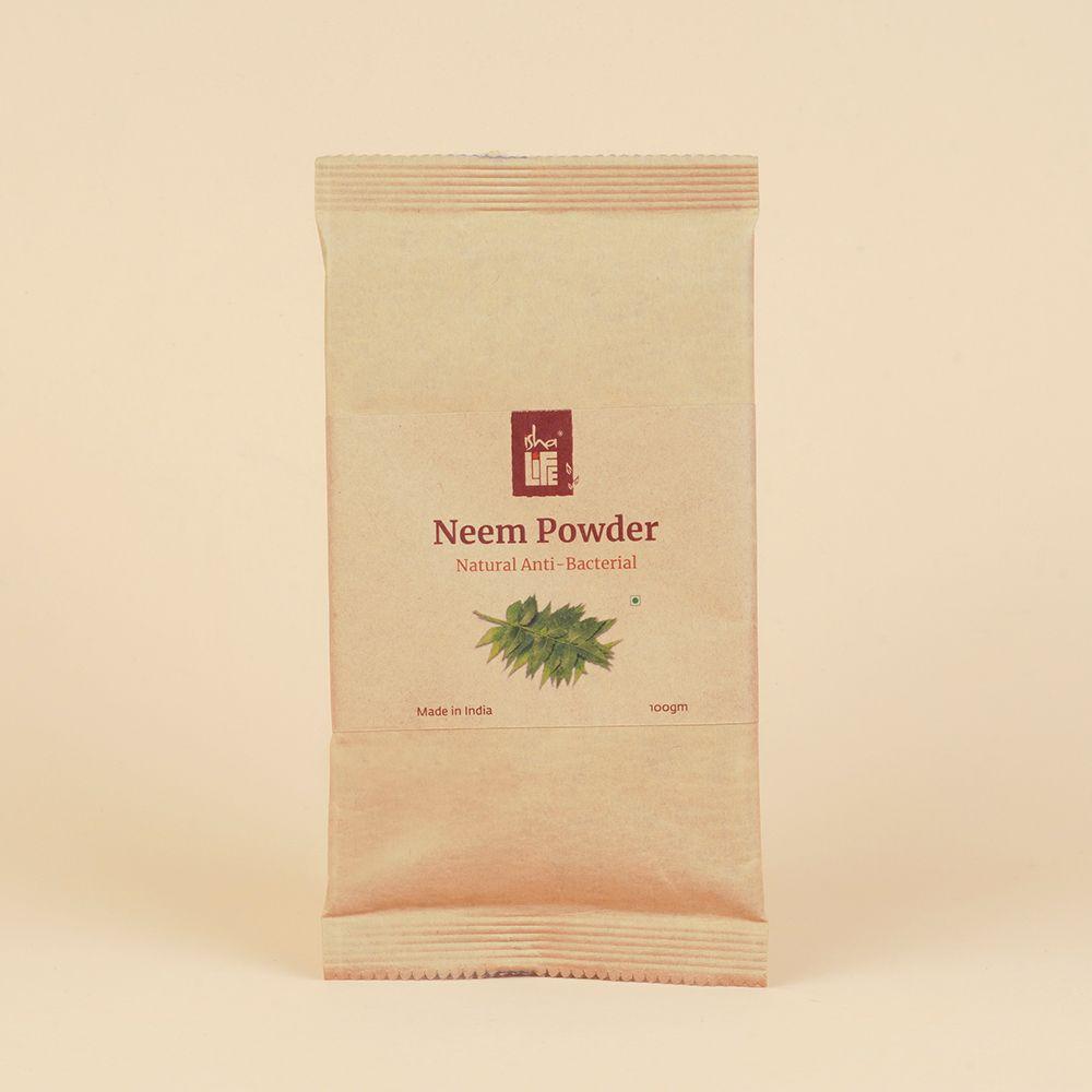 Picture of Isha Life Neem Powder (100gm). Helps in daily detox.