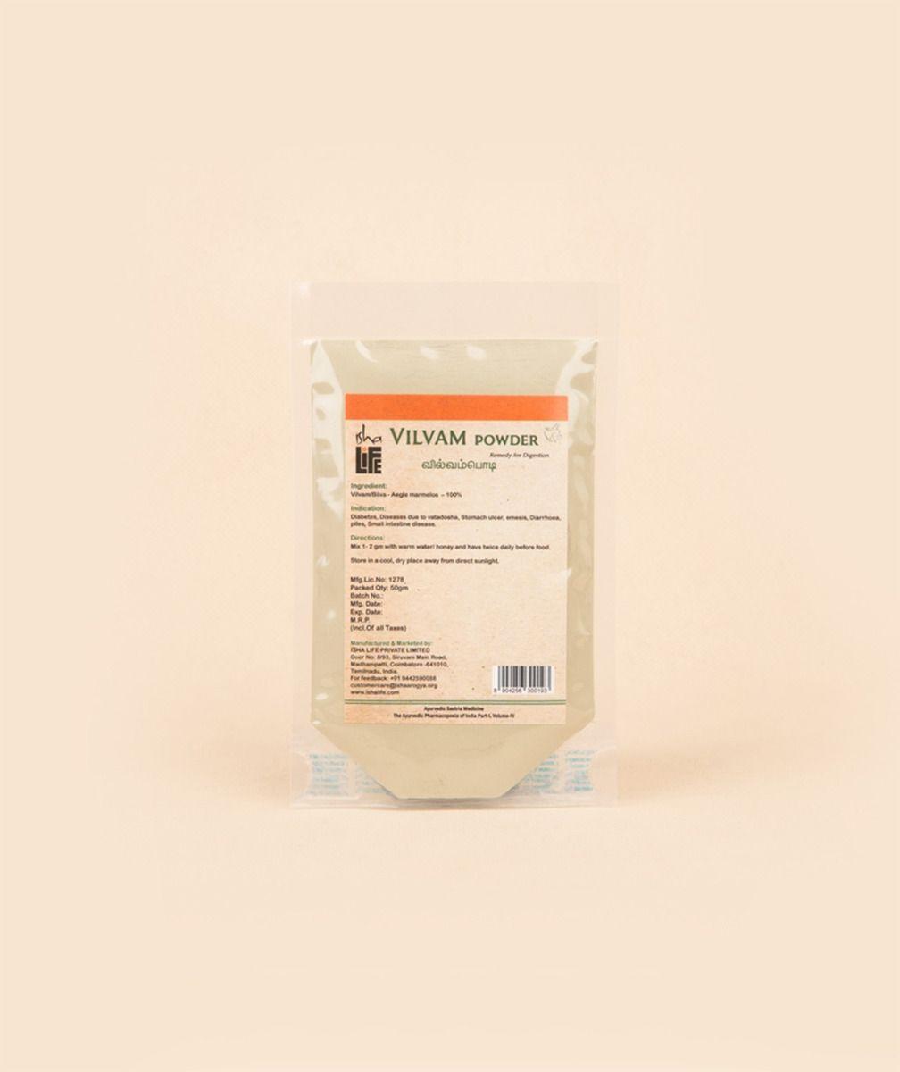 Picture of Isha Life Vilvam Powder (Bilva or Bael), 50 gm