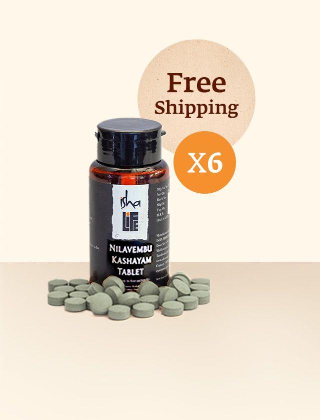 Show details for Isha Life Nilavembu Kashayam Tablet  Immune Booster combo pack Picture of Isha Life Nilavembu Kashayam Tablet  Immune Booster combo pack