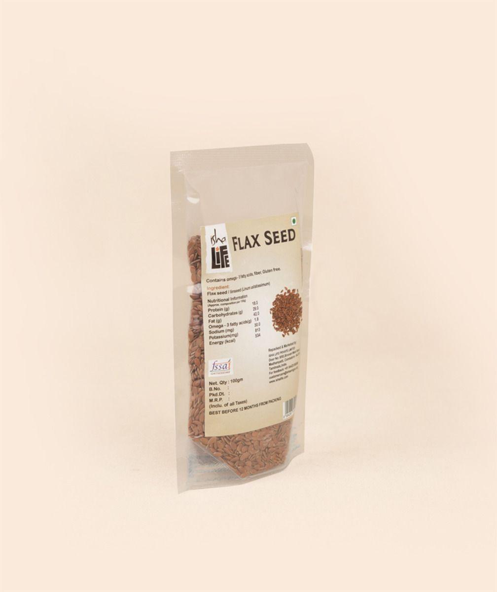 Picture of Isha Life Flax Seed - 100 gms