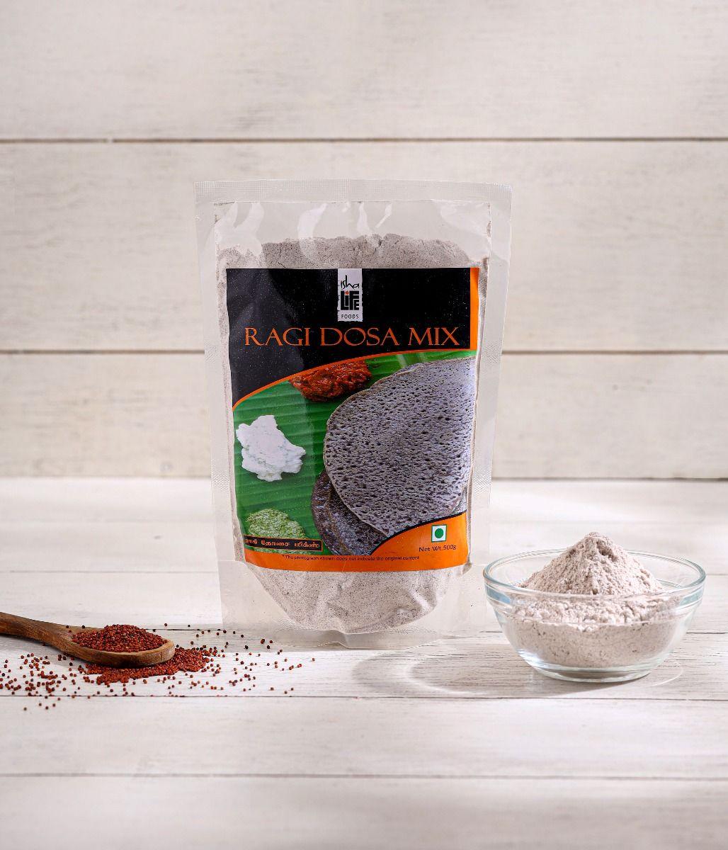Show details for Isha Life Ragi Dosa Mix (Finger Millet / Nachani), 500 gm. Picture of Isha Life Ragi Dosa Mix (Finger Millet / Nachani), 500 gm.