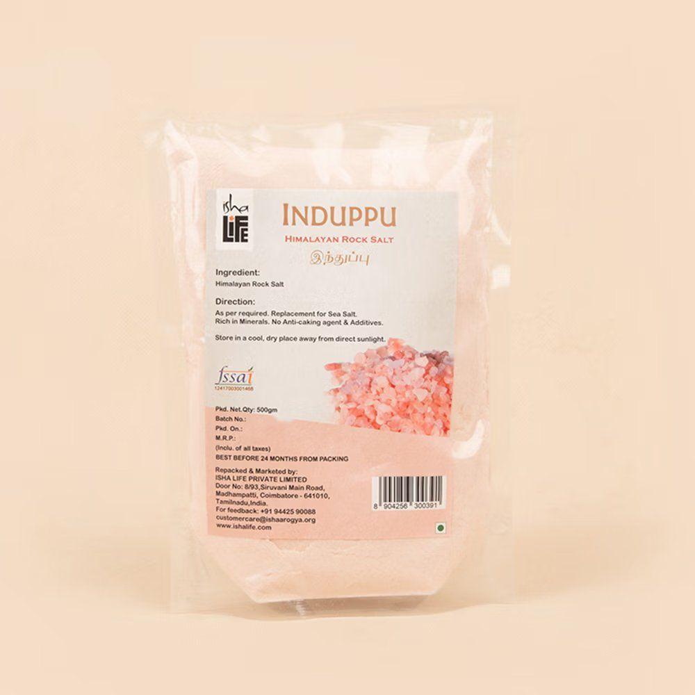 Show details for Isha Life Induppu Rock Salt (500gm). Pink natural salt Picture of Isha Life Induppu Rock Salt (500gm). Pink natural salt