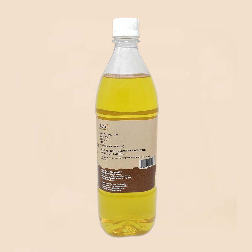 Picture of Isha Life Natural Cold pressed Groundnut Oil (1 Litre)