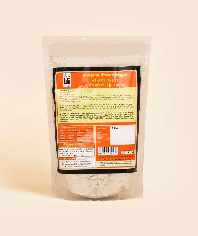 Picture of Isha Life Bajra Porridge (Pearl Millet), 500 gm