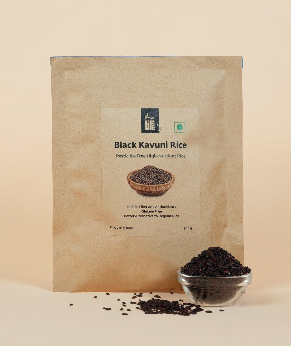 Show details for Isha Life Black Kavuni Rice,500 gm Picture of Isha Life Black Kavuni Rice,500 gm