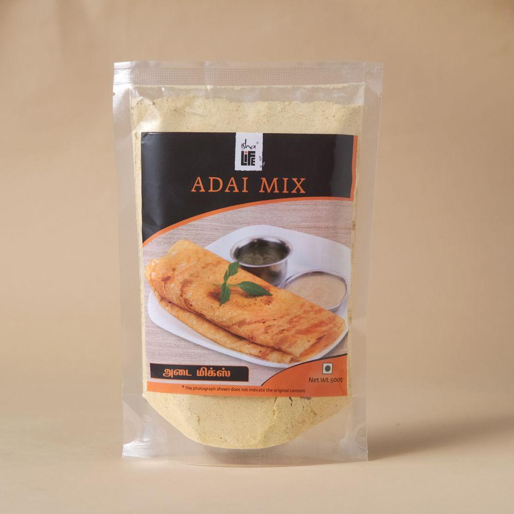 Show details for Isha Life Adai Dosa Mix (500 gm). Instant Multigrain Dosa Mix. Picture of Isha Life Adai Dosa Mix (500 gm). Instant Multigrain Dosa Mix.