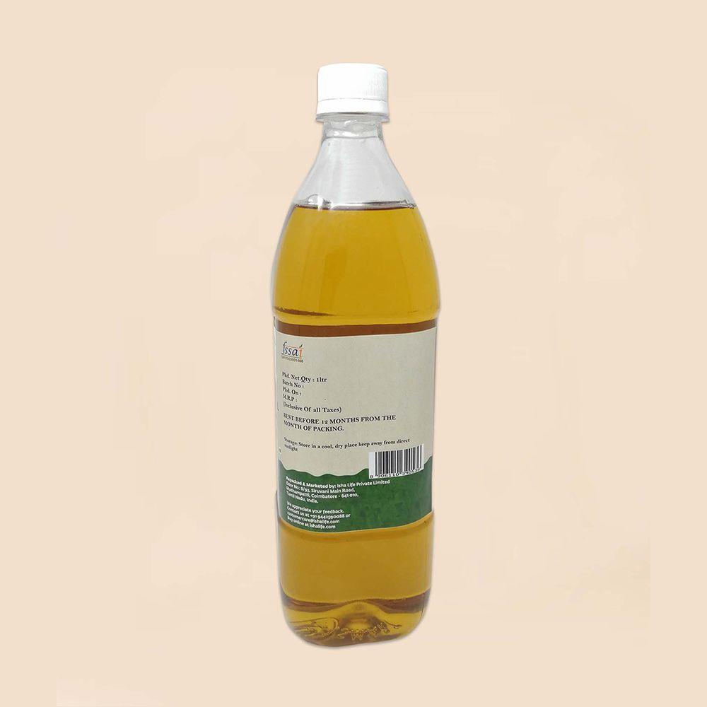 Picture of Isha Life Cold pressed gingelly oil. Pure sesame oil (500 ml)