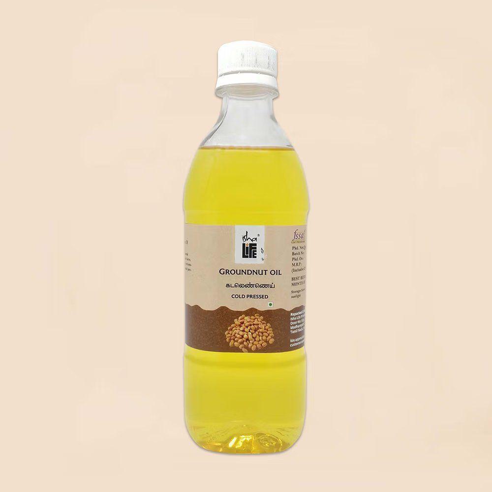 Show details for Isha Life Natural Cold pressed Groundnut Oil (500ml) Picture of Isha Life Natural Cold pressed Groundnut Oil (500ml)