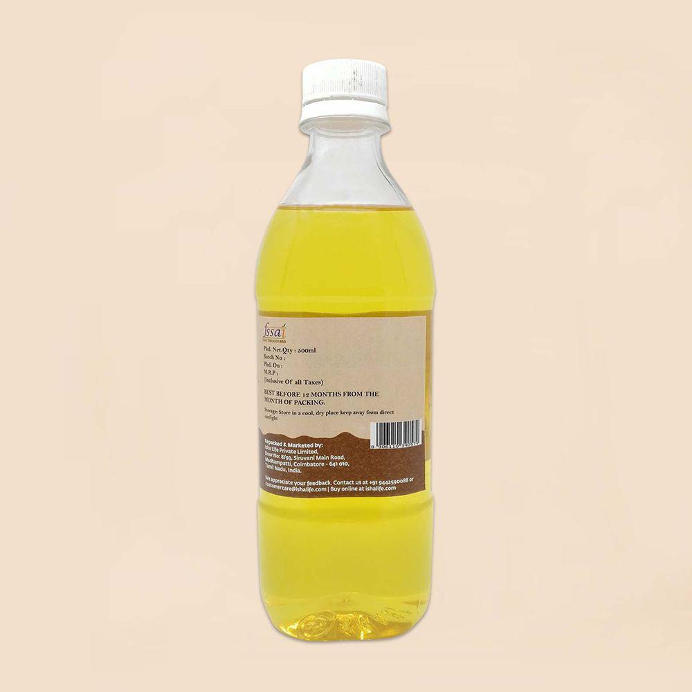 Picture of Isha Life Natural Cold pressed Groundnut Oil (500ml)
