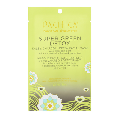 Picture of Super Green Detox Kale & Charcoal Facial Mask  20 Ml