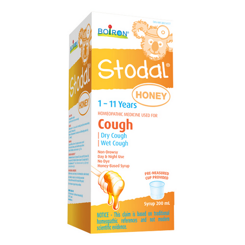 Picture of Stodal Kids Hny Cough Syrup  200 Ml
