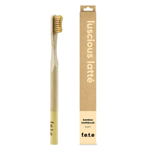 Picture of Bamboo Toothbrush Luscious Latte  1 Count