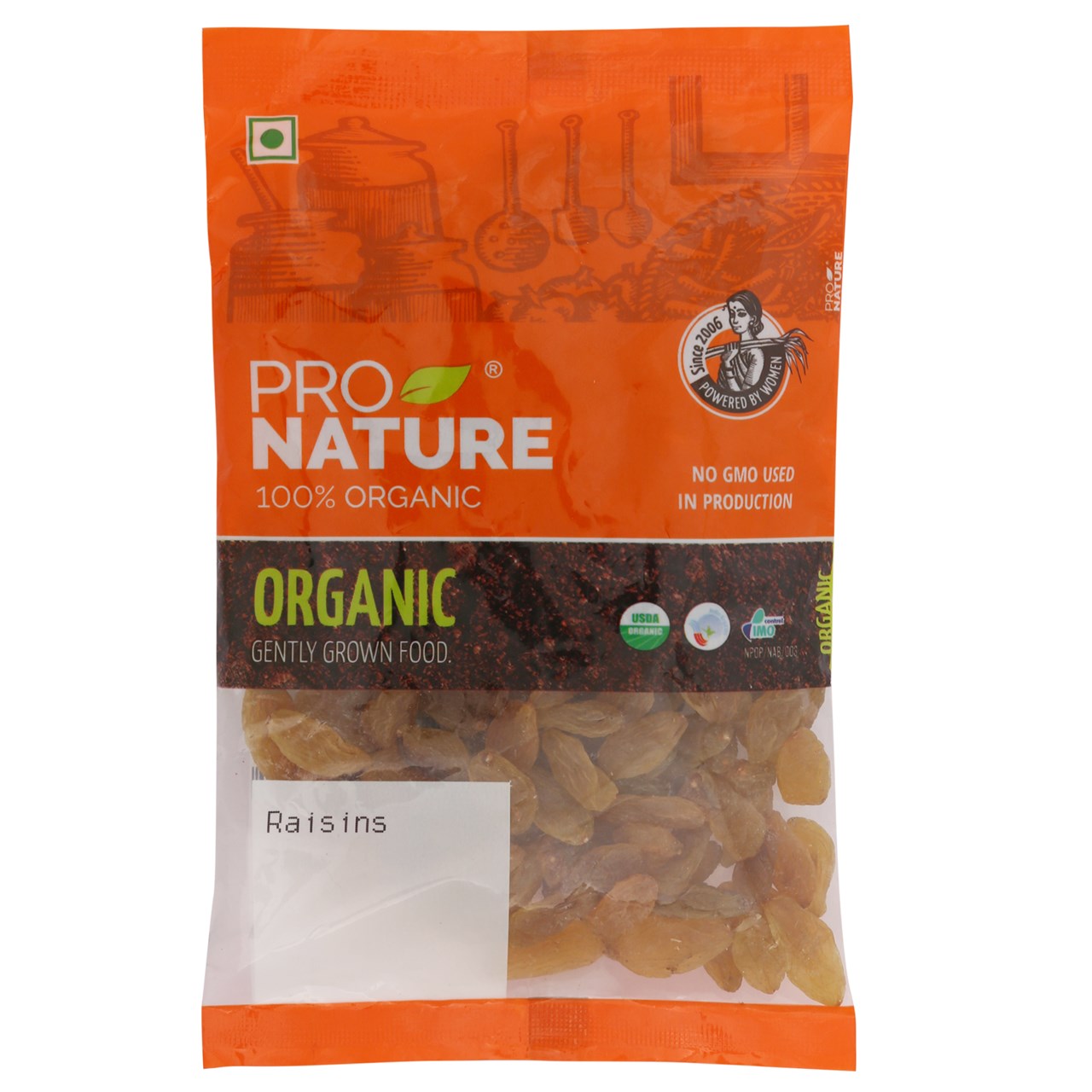 Picture of Pro Nature 100% Organic Raisins - 100 grams 