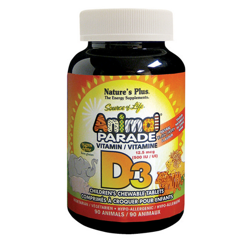 Picture of Animal Parade Vit D3, Blk Chy  90 Count