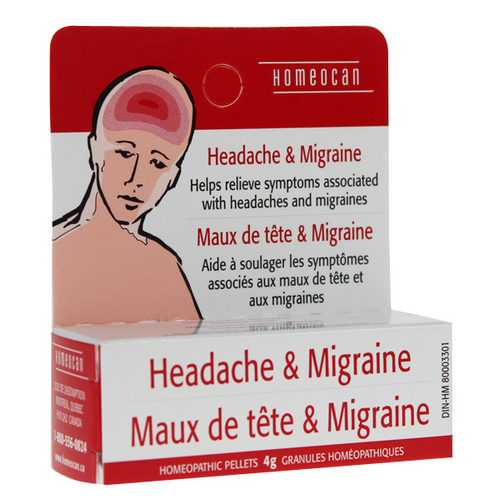 Picture of Headache & Migraine Pellets  4 Grams