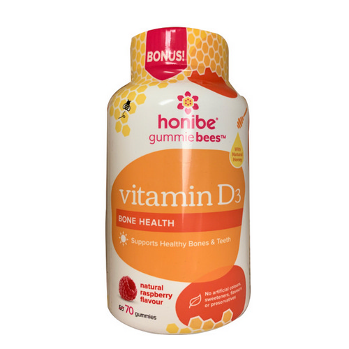 Picture of Honibe Vitamin D  70 Gummies