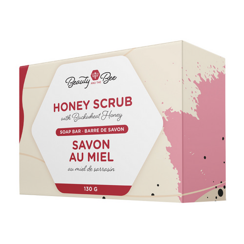 Picture of Honey Scrub with Buckwheat Soap  130 Grams