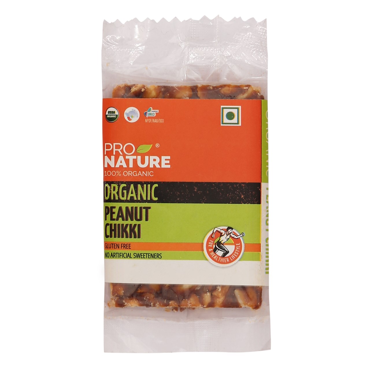 Picture of Pro Nature 100% Organic Peanut Chikki 30g