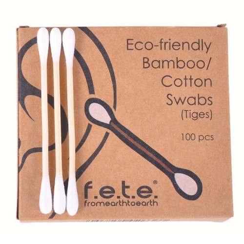 Picture of Eco-friendly Bamboo Cotton Buds  100 Count