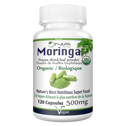 Picture of Organic Moringa Capsules  120 Caps