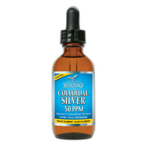 Picture of Colloidal Silver 50 PPM dropper  120 Ml