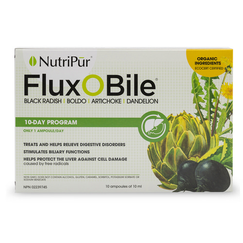 Picture of Flux O Bile 10 Ampoules  10 Count