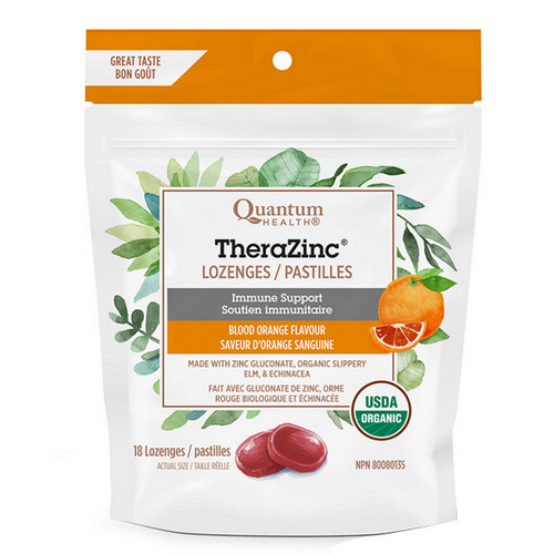 Picture of Organic TheraZinc Blood Orange  18 Count