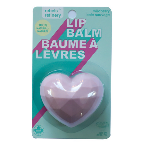 Picture of Heart Lip Balm Pink Wildberry  7 Grams