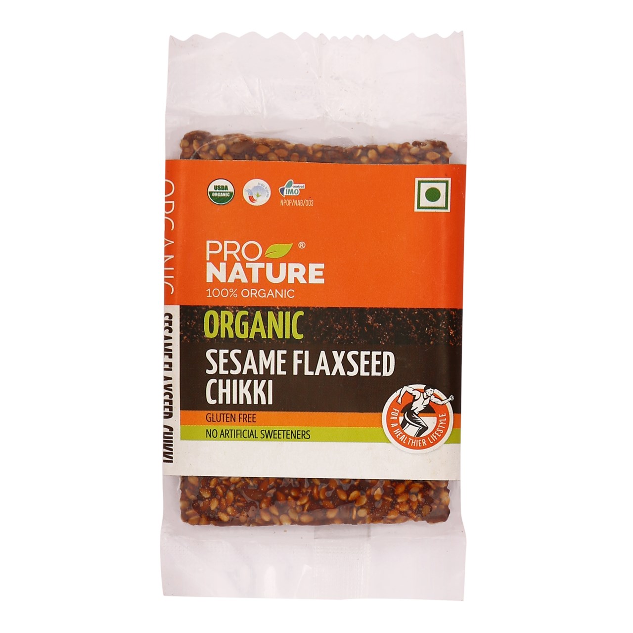 Picture of Sesame-Flaxseeds Chikki 30g