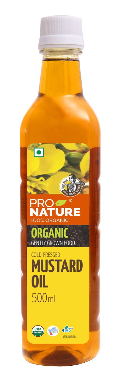 Picture of Pro Nature 100% Organic Mustard Oil 500 ml