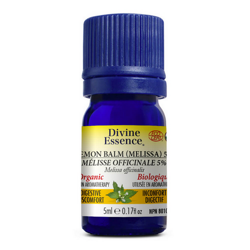 Picture of Organic Essential Oil Lemon Balm (Melissa) 5%  5 Ml